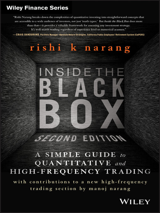 Title details for Inside the Black Box by Rishi K. Narang - Available